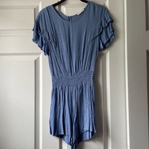 NEVER WORN Lush Blue Romper